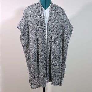 Eileen Fisher | Cap Sleeve Open-Front Cardigan Organic Linen Cotton Blend